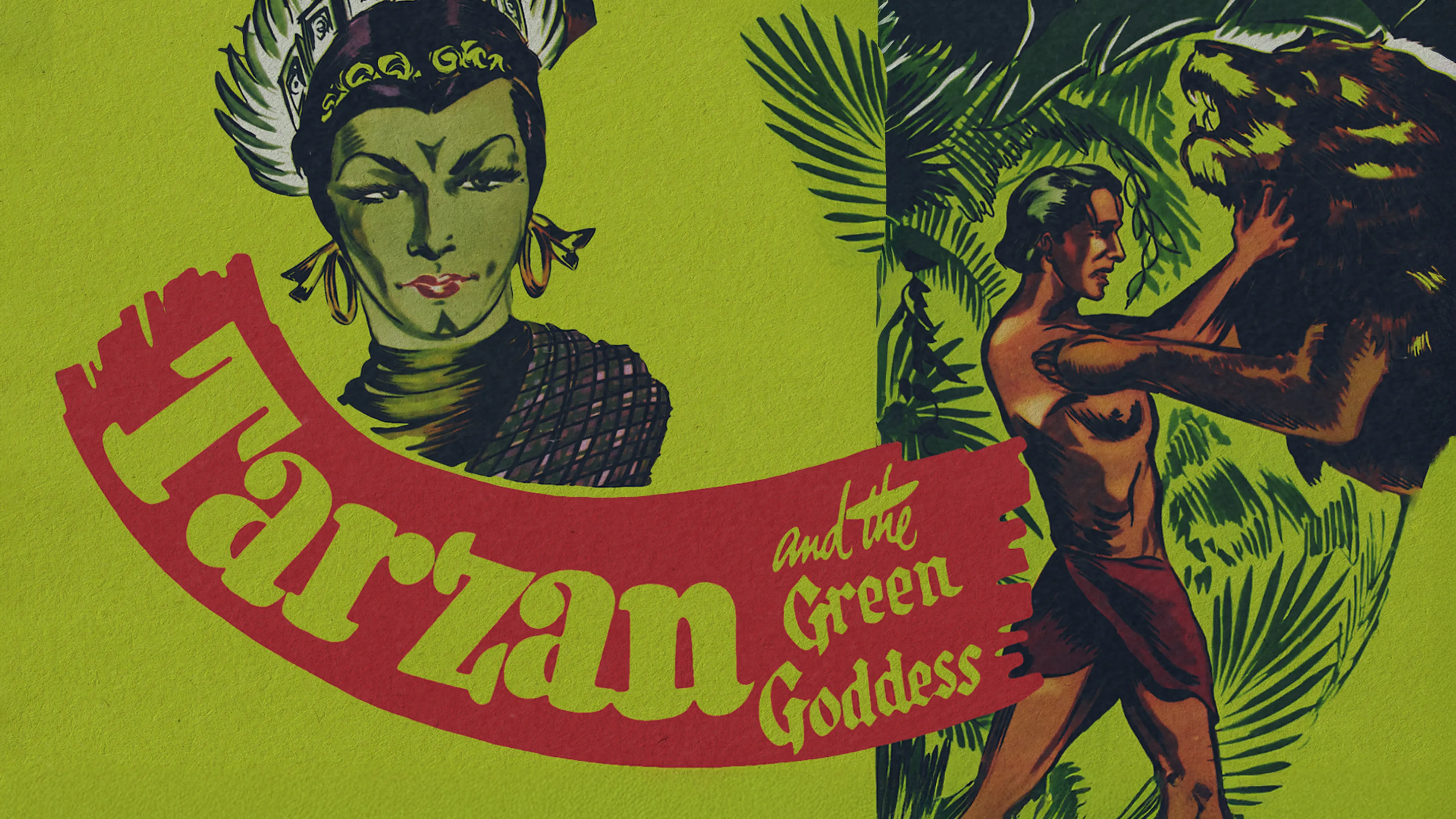 Tarzan and the Green Goddess poster